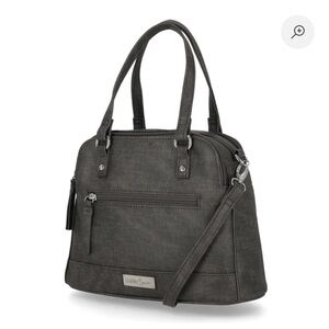 Chic Gray multi-use Satchel Bag